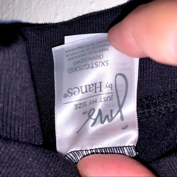 Just My Size (JMS) 5X 30W/32W Black Sweat Pants - Picture 3 of 7